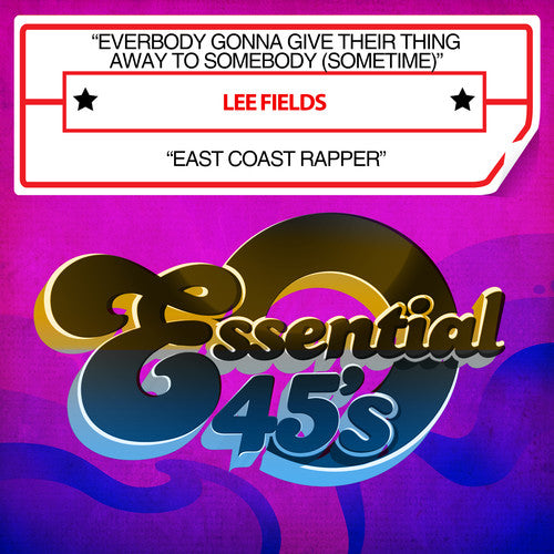 Fields,lee - Everybody Gonna Give Their Thing Away To Somebody - Music CD Single