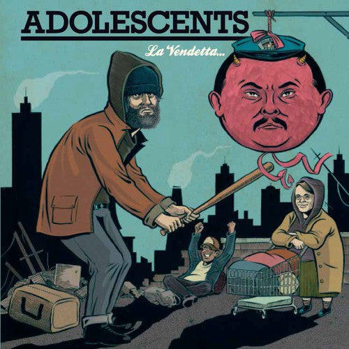 the album cover for Adolescents - La Vendetta E Un Piatto Che Va Servito Freddo
