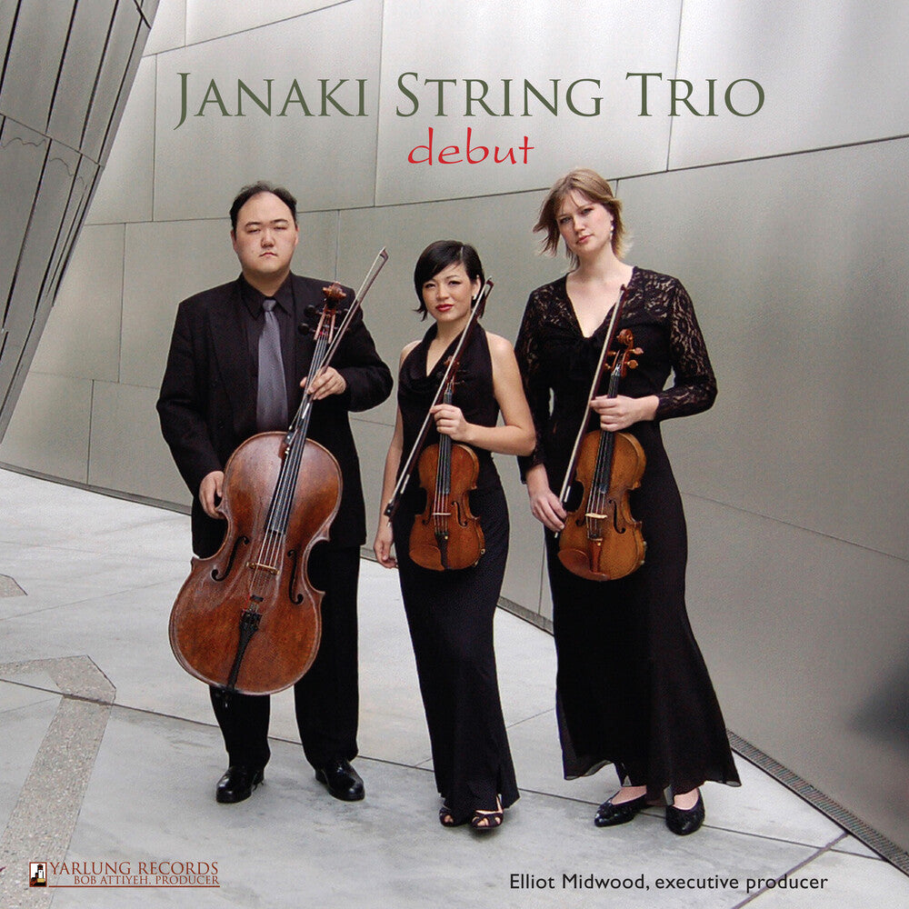 the album cover for Barabba / Janaki String Trio / Kadarauch / Choi - Janaki String Trio Debut