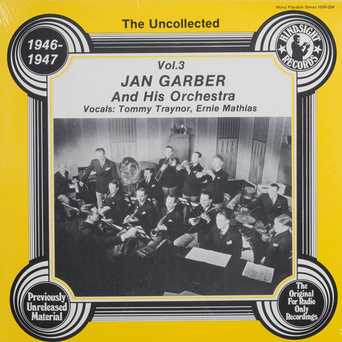 the album cover for Jan Garber & Orchestra - Uncollected 3