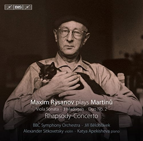 Martinu / Rysanov / Bbc Sym Orch / Belohlavek - Maxim Rysanov Plays Martinu - Super Audio CD