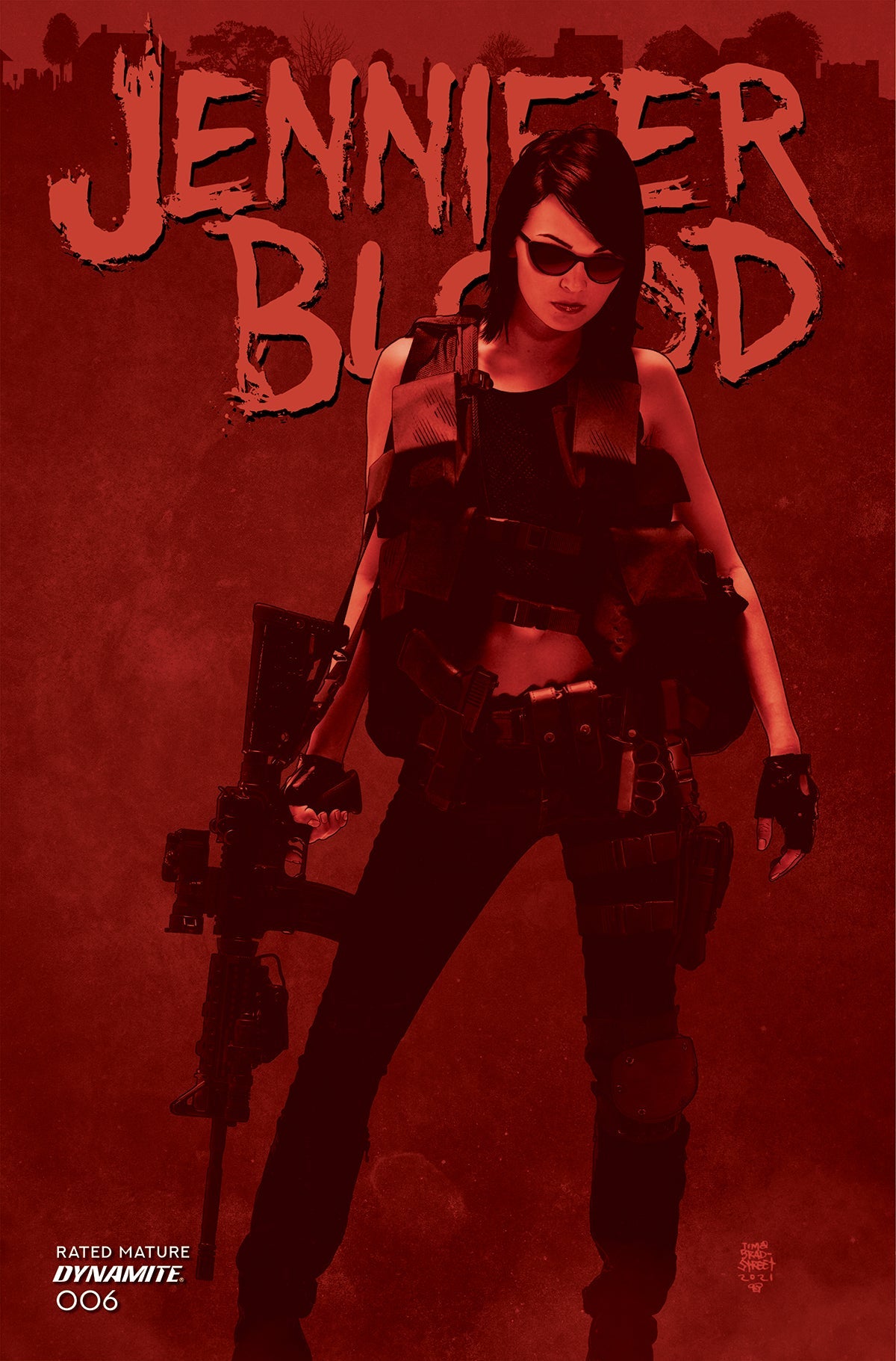 Jennifer Blood #6 F 1:10 Tim Bradstreet Tint Variant (Mr) (03/16/2022) Dynamite