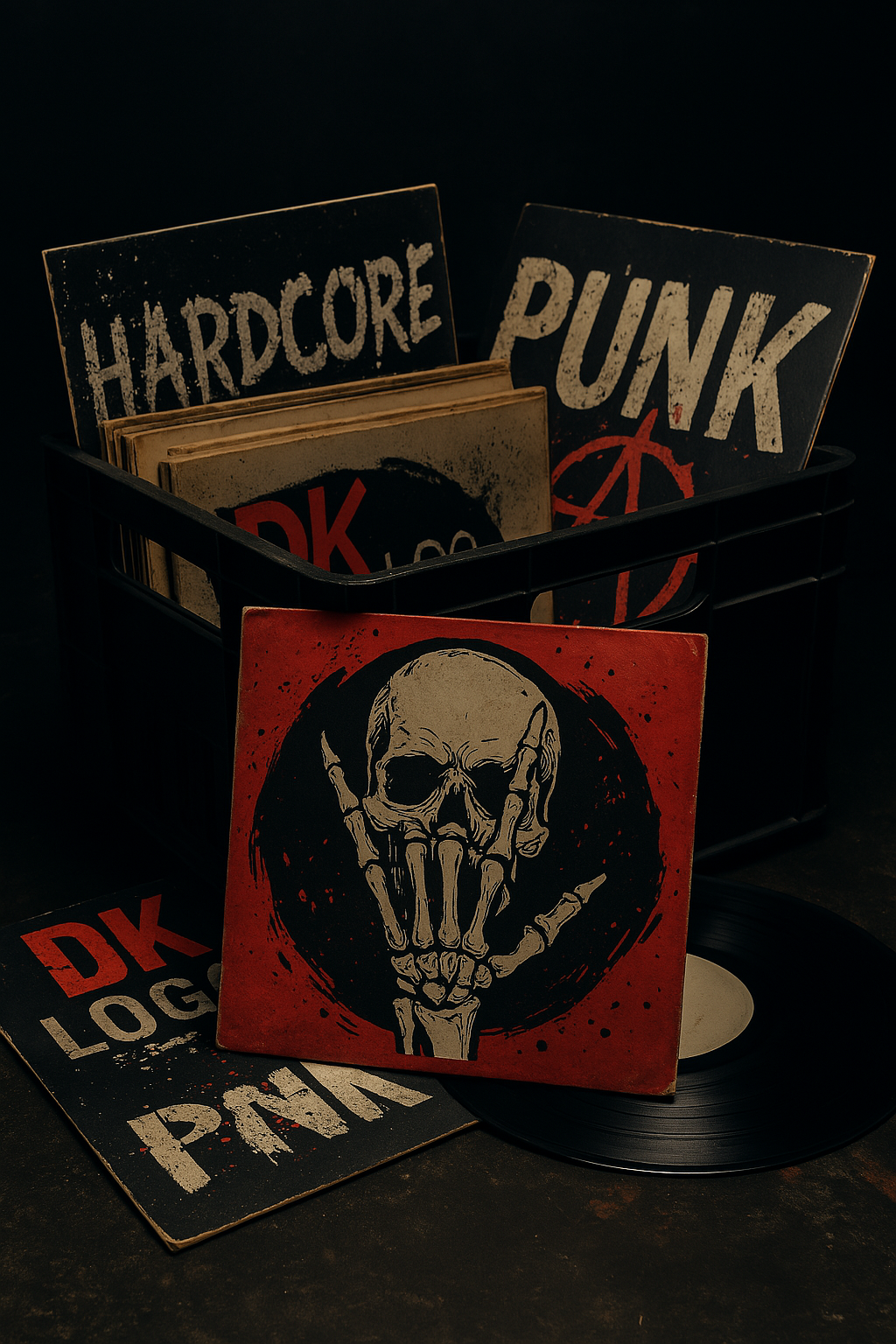 The Punk/Hardcore Crate (2LP) - Vinyl