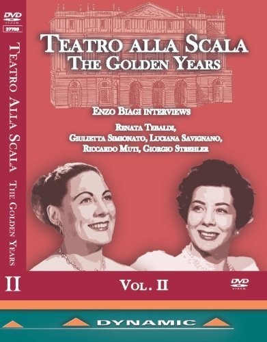 Tebaldi / Simionato / Savignano / Muti / Strehler - Teatro Alla Scala - The Golden Years 2 - DVD