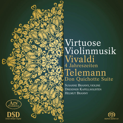 Telemann / Branny / Dresdner Kapellsolisten - Virtuose Violinmusik - Super Audio CD