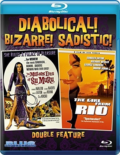 Million Eyes Of Sumuru / Girl From Rio - Million Eyes Of Sumuru / Girl From Rio - Blu-ray