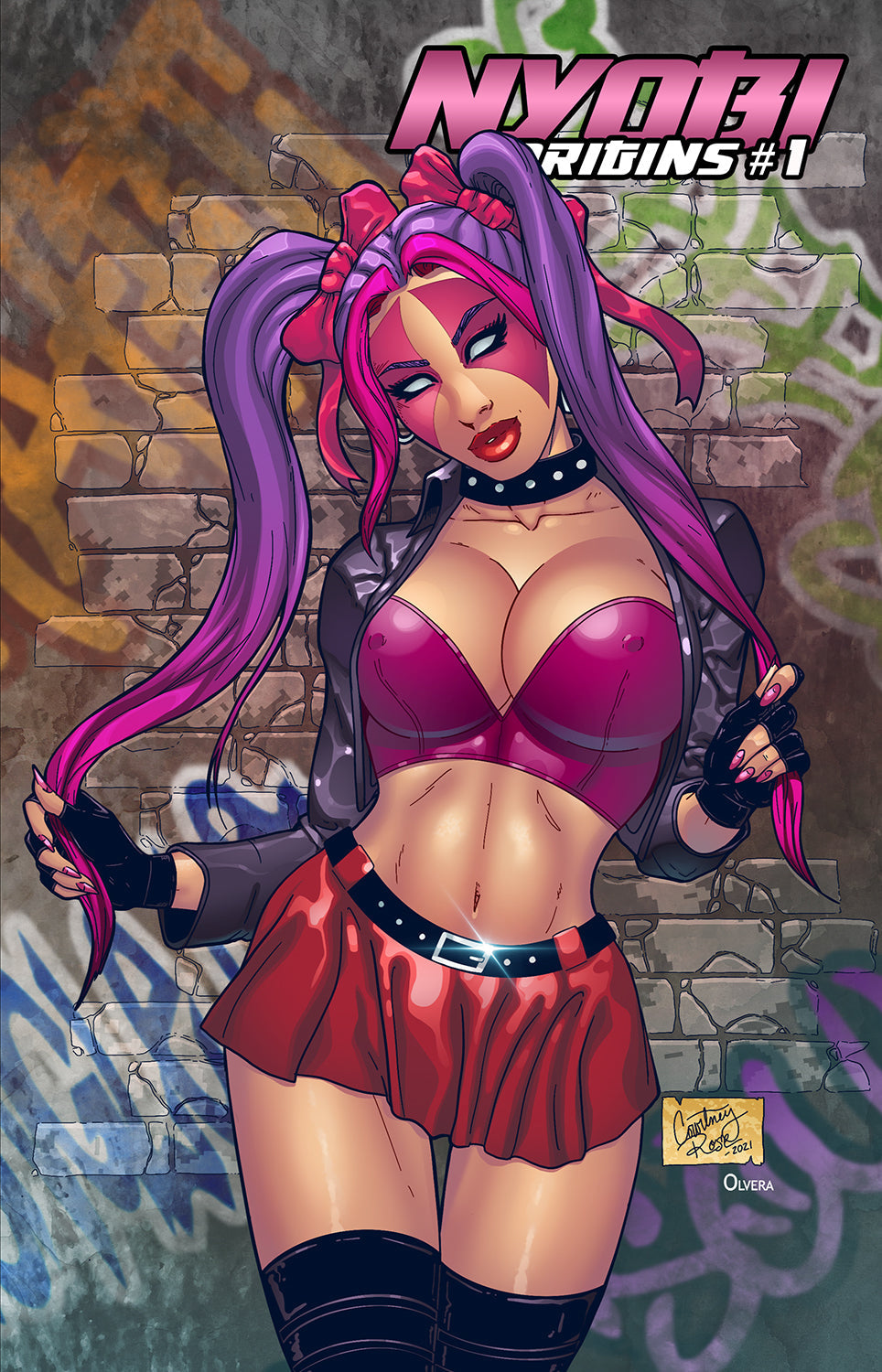 Nyobi Origins #1 B Courtney Rose Variant GGA (C: 0-0-1) (07/06/2022) Antarctic