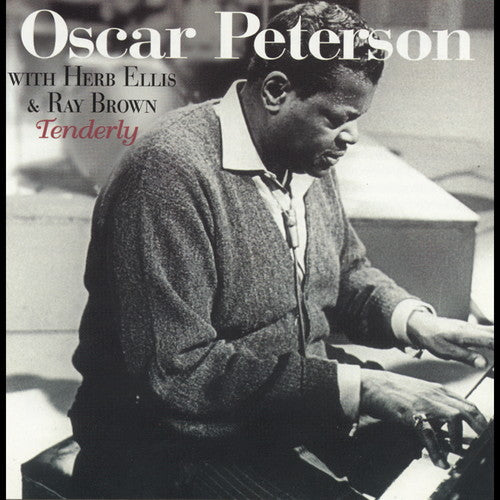 the album cover for Oscar Peterson - Tenderly
