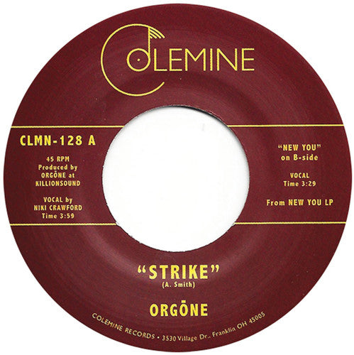 the album cover for Orgone - Strike / New You