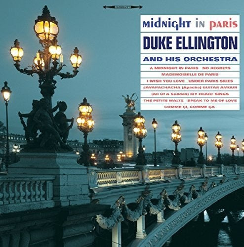 the album cover for Duke Ellington - Midnight In Paris