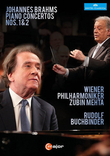 Brahms / Buchbinder / Philharmoniker / Mehta - Piano Concertos 1 & 2 - DVD