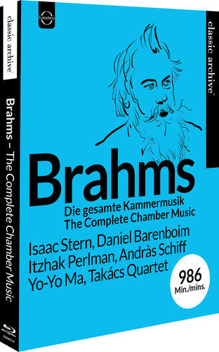 Oistrakh / Schiff / Keller Quartet / Barenboim - Classic Archive Brahms: The Complete Chamber Music - Blu-ray