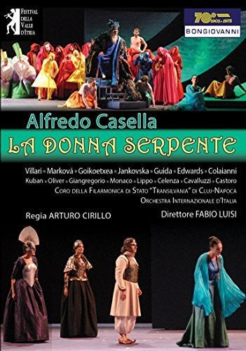 Casella / Villari / Markova - Casella: La Donna Serpente - DVD