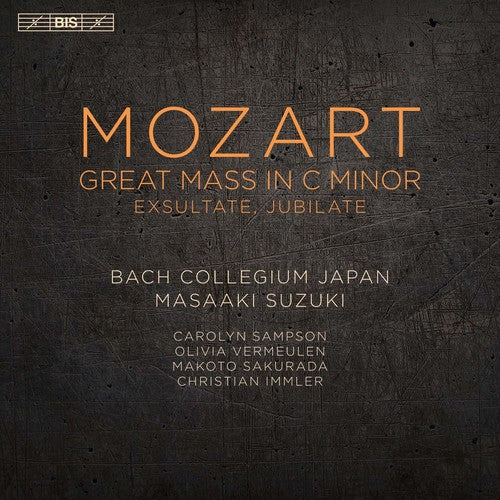 Mozart / Bach Collegium Japan / Suzuki - Mozart: Great Mass In C Minor - Super Audio CD