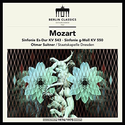 the album cover for Mozart / Suitner / Dresden - Mozart: Symphonies KV543 & KV550