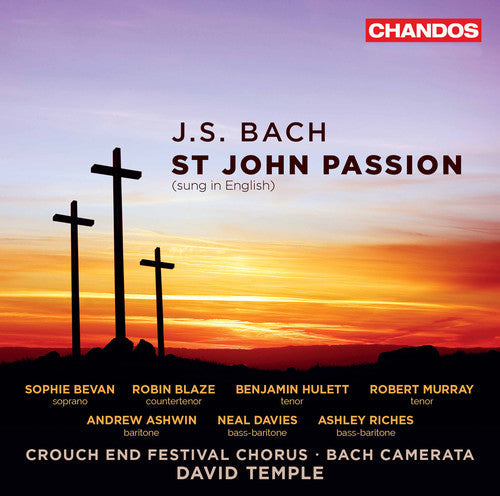 Bach,j.s. / Bevan / Blaze / Hulett / Murray - J.s. Bach: St John Passion - Super Audio CD