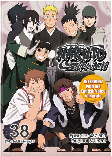Naruto Shippuden Uncut Set 38 - Naruto Shippuden Uncut Set 38 - DVD