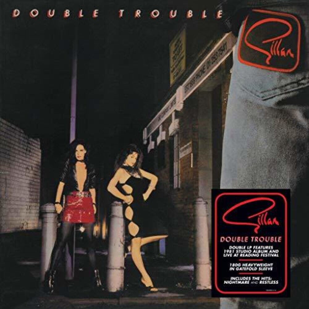 the album cover for Gillan - Double Trouble