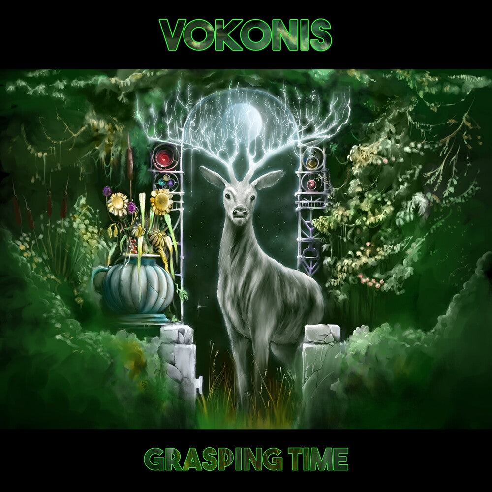 the album cover for Vokonis - Grasping Time