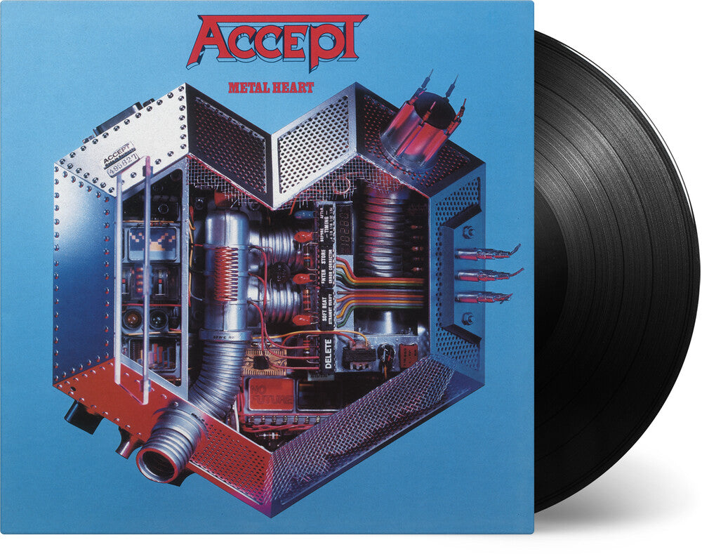 the album cover for Accept - Metal Heart