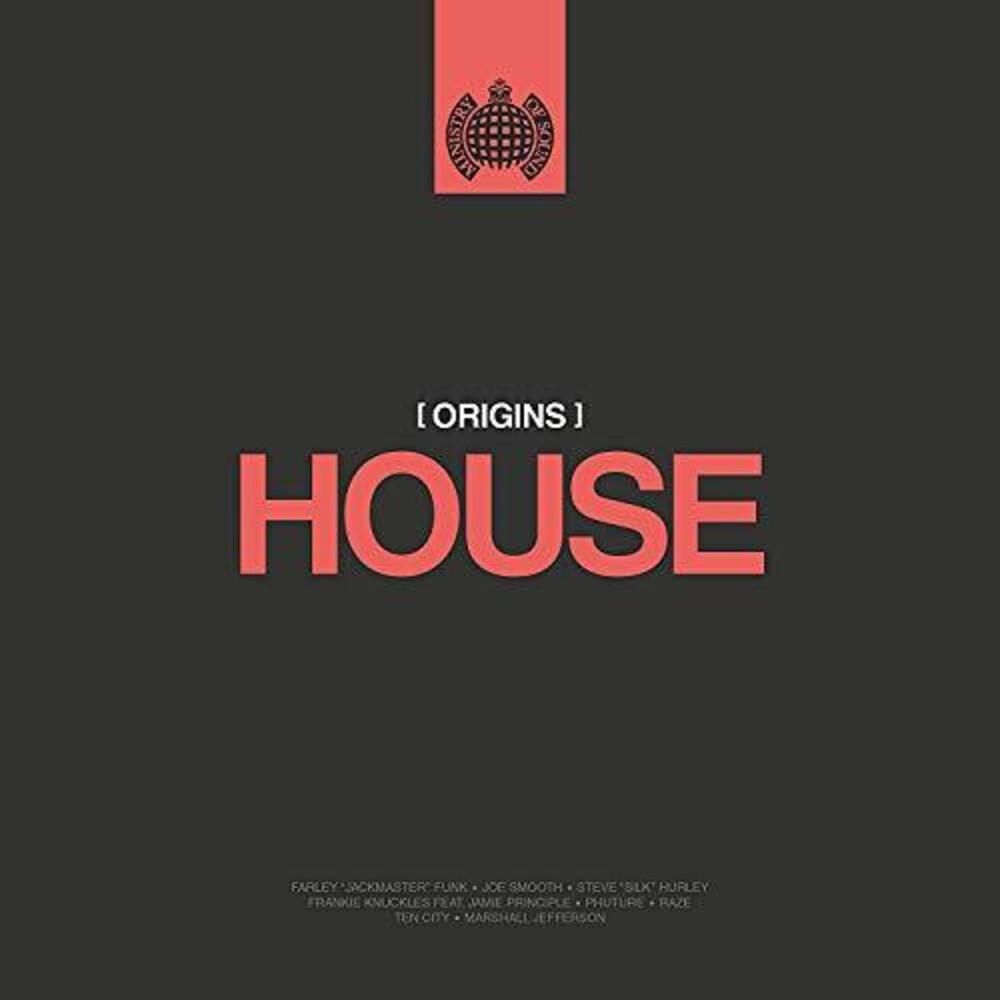 the album cover for Ministry Of Sound Origins Of House / Various - Ministry Of Sound: Origins Of House / Various