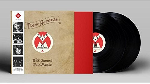 the album cover for Real Sound Of Folk Music / Various - The Real Sound Of Folk Music