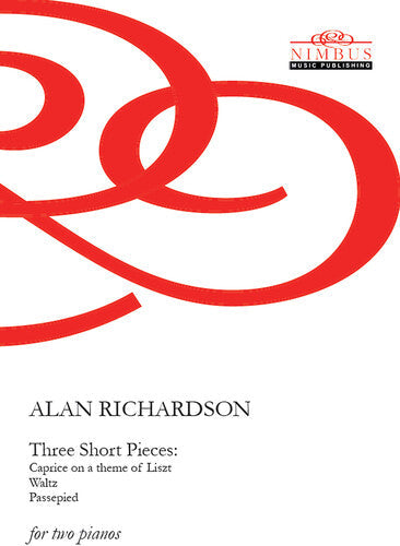 Richardson - 3 Short Pieces For 2 Pianos - Books