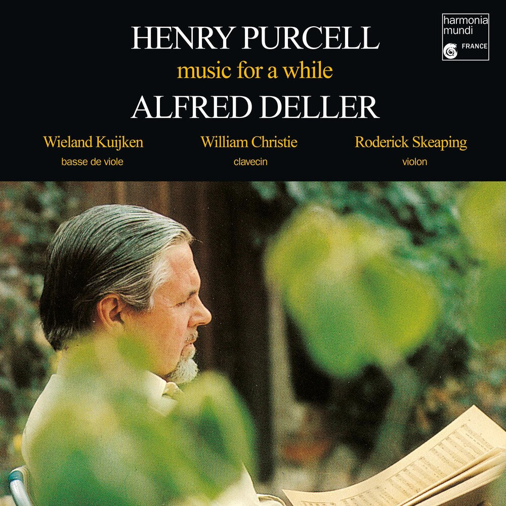 the album cover for Purcell / Alfred Deller - Purcell: Music For A While