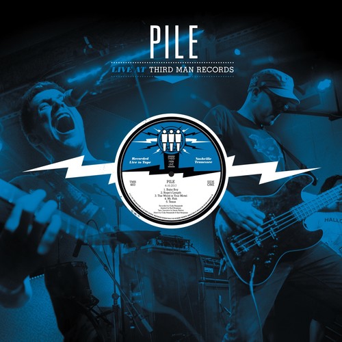 the album cover for Pile - Live At Third Man Records 04-16-2017