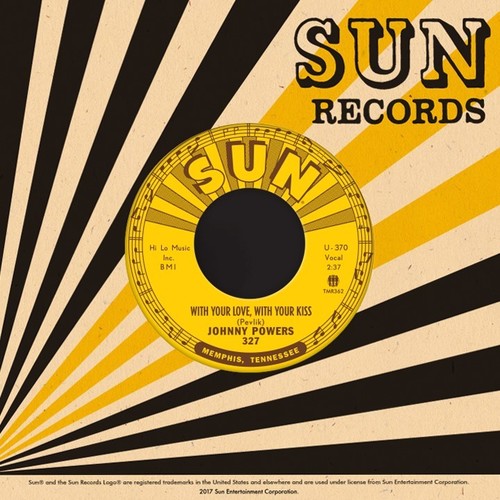 the album cover for Johnny Powers - With Your Love With Your Kiss / Be Mine All Mine