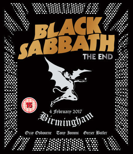 Black Sabbath - End: Birmingham - 4 February 2017 - Blu-ray