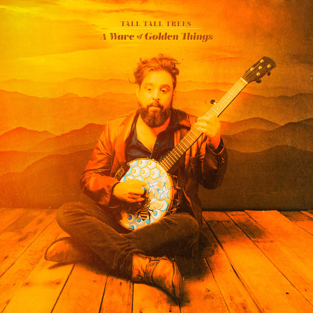 the album cover for Tall Tall Trees - A Wave Of Golden Things (Color Vinyl)