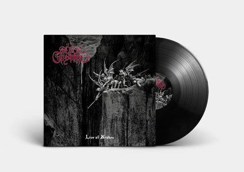 the album cover for Mork Gryning - Live At Kraken