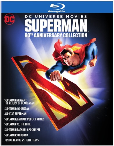 Dc Universe Movies Superman 80th Anniversary Coll - Dc Universe Movies Superman 80th Anniversary Coll - Blu-ray
