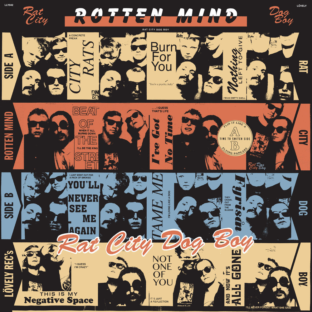 the album cover for Rotten Mind - Rat City Dog Boy