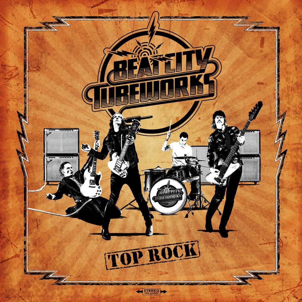 the album cover for Beat City Tubeworks - Top Rock