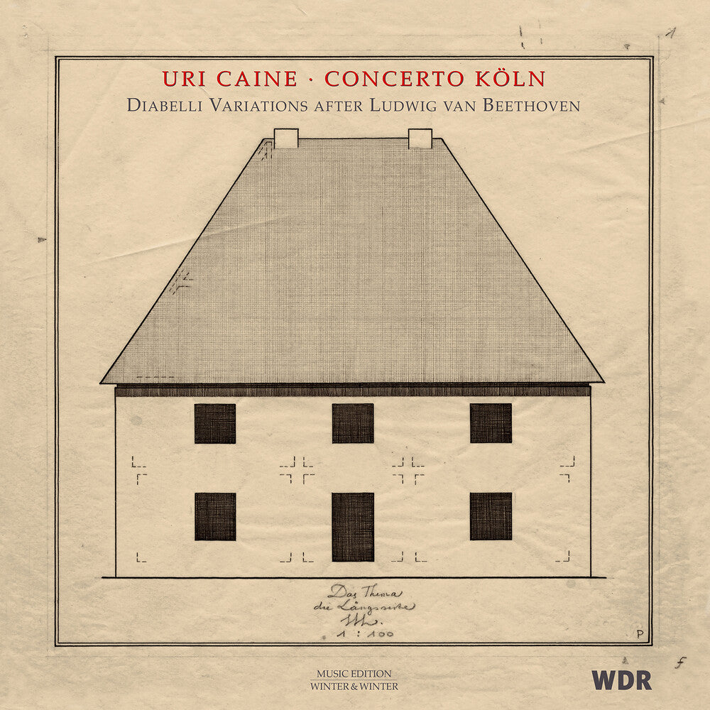 the album cover for Diabelli / Caine / Concerto Koln - Diabelli Variations