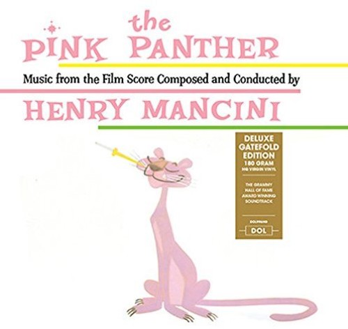 the album cover for Henry Mancini - The Pink Panther (Music From the Film Score)