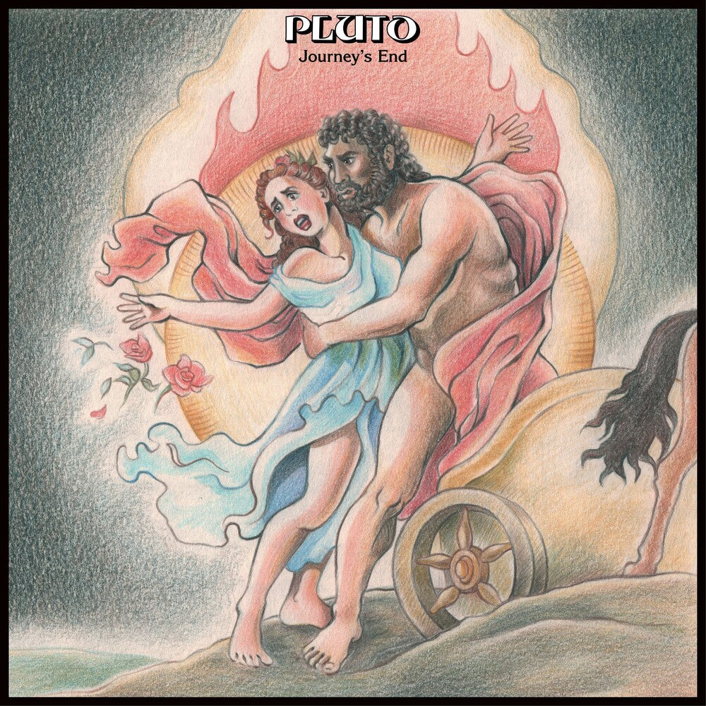the album cover for Pluto - Journey's End