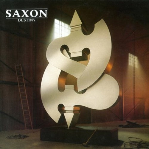 the album cover for Saxon - Destiny