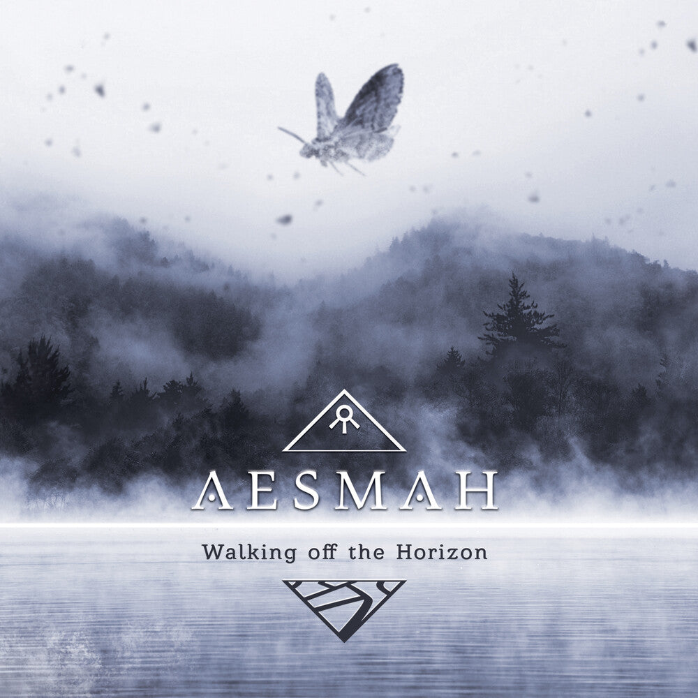 the album cover for Aesmath - Walking Off The Horizon