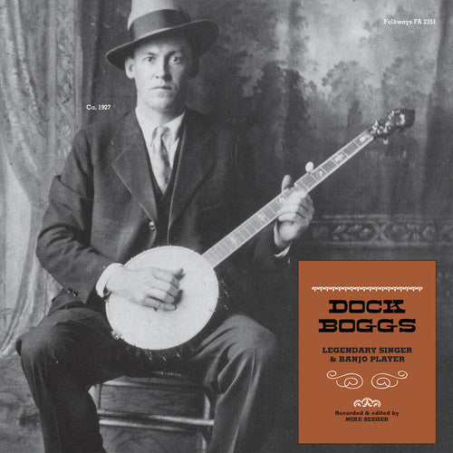 the album cover for Dock Boogs - Legendary Singer & Banjo Player
