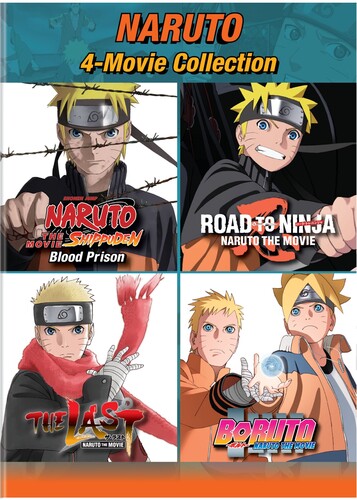 Naruto: 4-movie Collection - Naruto: 4-movie Collection - DVD