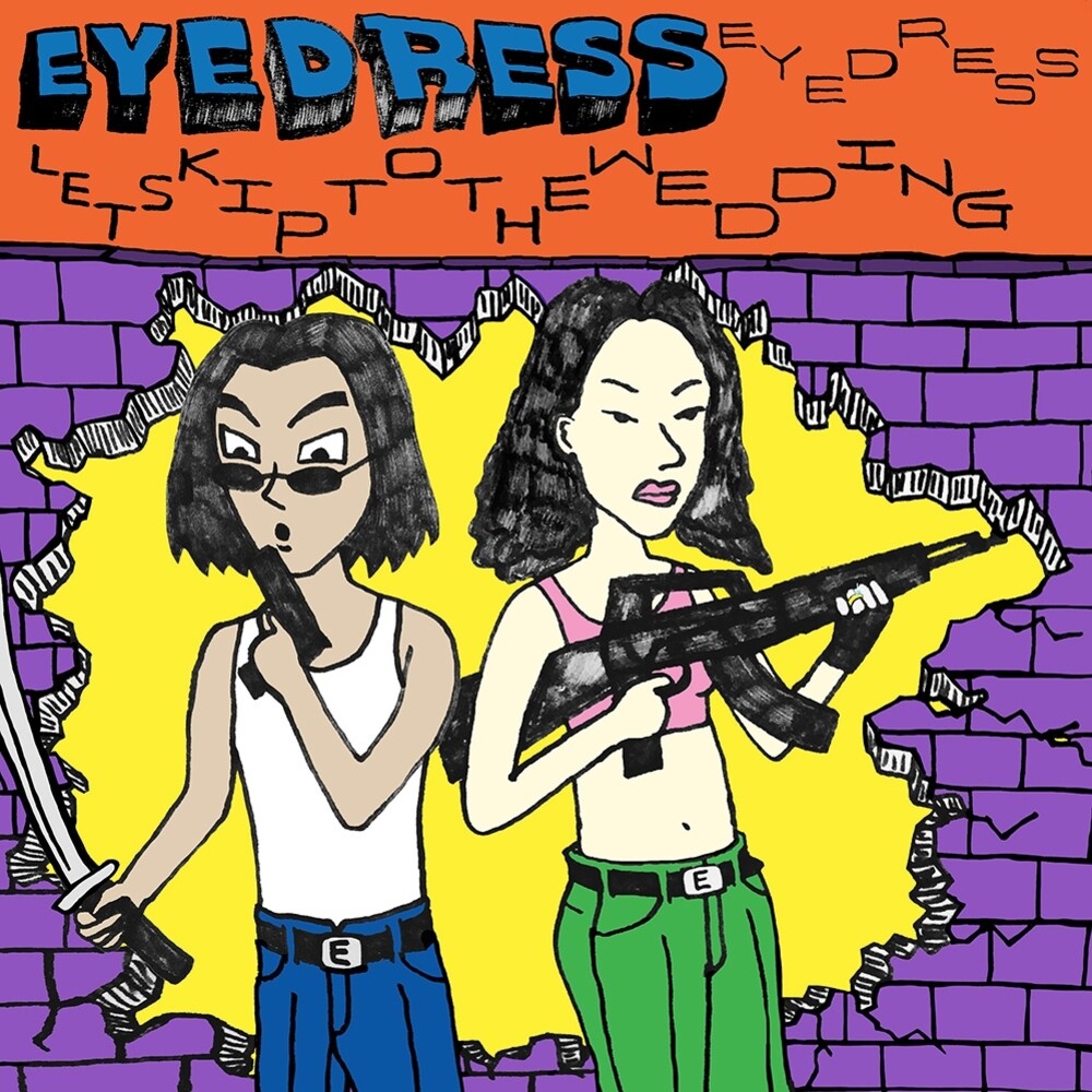 the album cover for Eyedress - Let's Skip To The Wedding