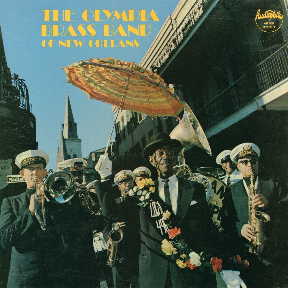 the album cover for Olympia Brass Band Of New Orleans - The Olympia Brass Band Of New Orleans