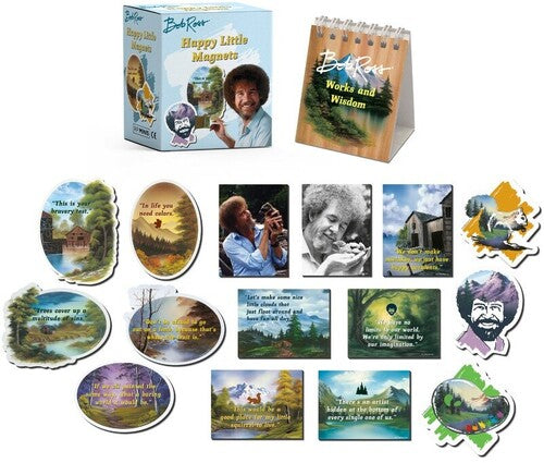 Ross,bob - Bob Ross Happy Little Magnets - Books