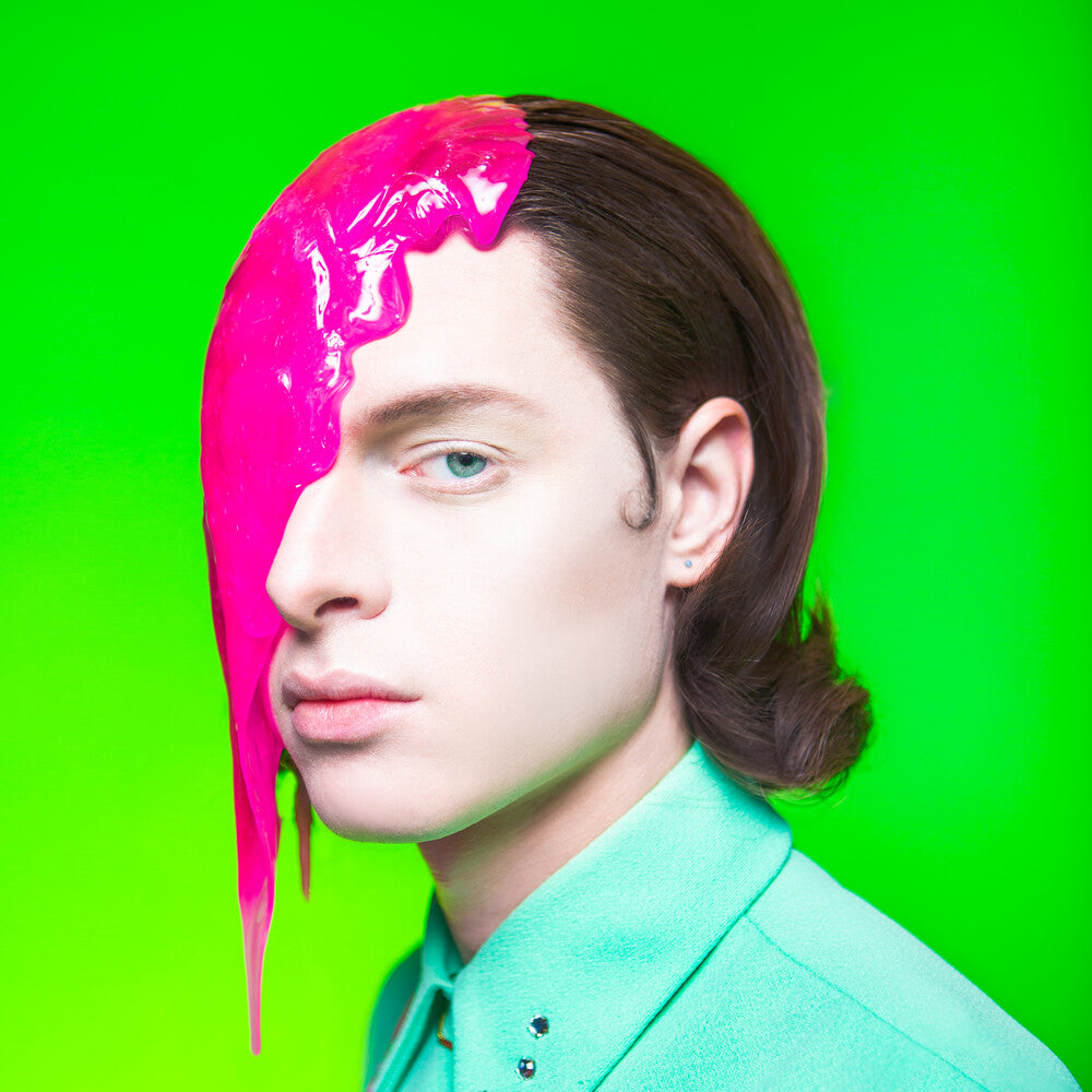 the album cover for Luke Titus - Plasma (Translucent Green Vinyl)