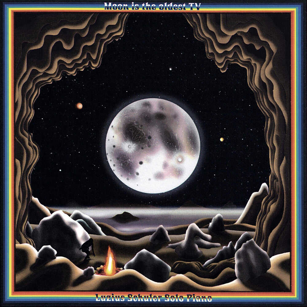 the album cover for SCHULER - Moon Is The Oldest Tv