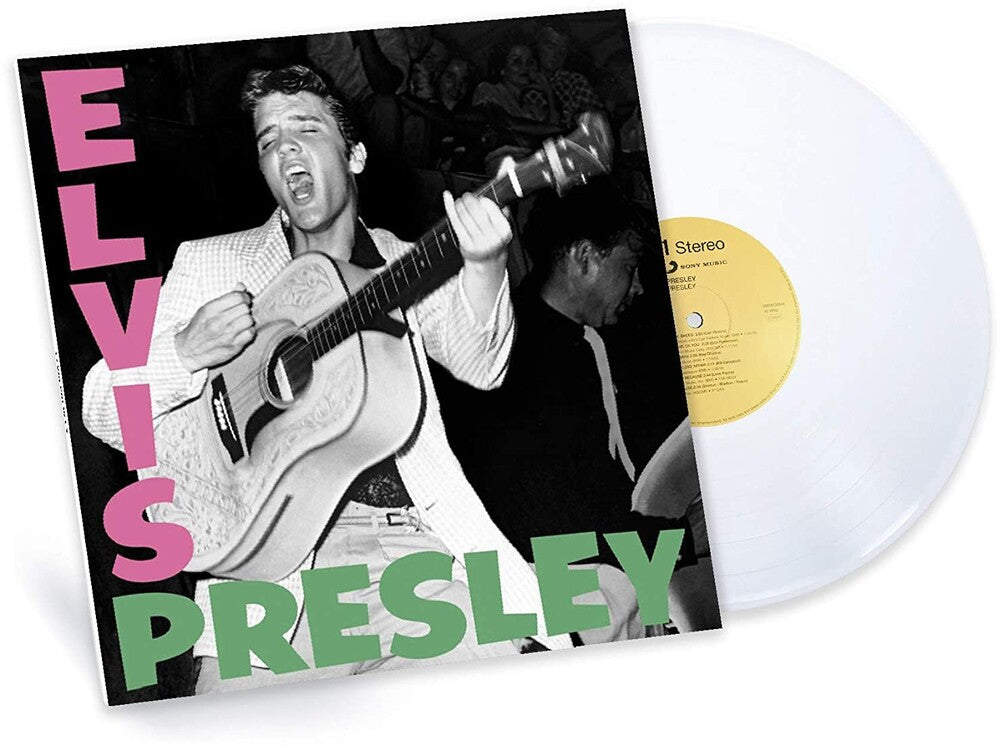 the album cover for Elvis Presley - Elvis Presley (White Vinyl)
