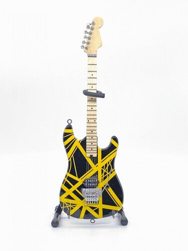 Evh Evh002 Eddie Van Halen Black/ylw Mini Guitar - Evh Evh002 Eddie Van Halen Black/ylw Mini Guitar - Collectibles